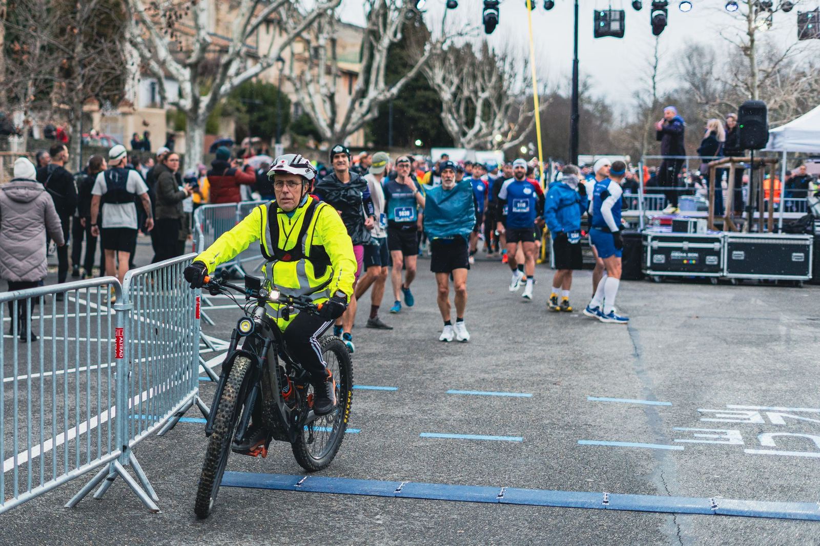 Le vélo ouvreur sur la ligne